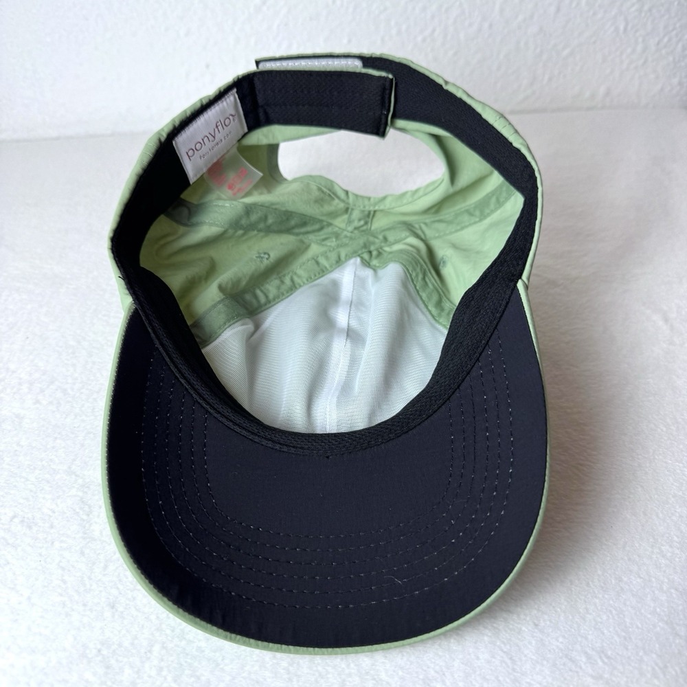 Ponyflo Ariana Performance Hat Green Ponytail Baseball Cap Athletic KCAPT190 - Picture 7 of 7